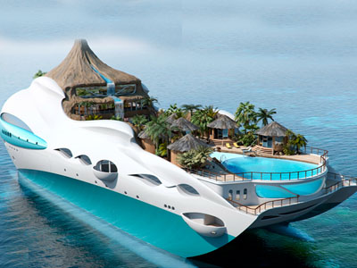 Αγόρασε το δικό σου ταχύπλοο… νησί